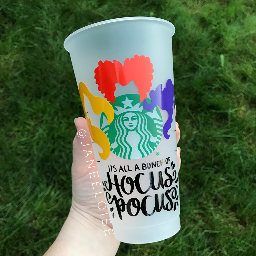 🧙🏻‍♀️HOST PICK🍂Custom Hocus Pocus Reusaable Cup